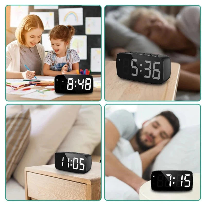 Réveil digital à pile
