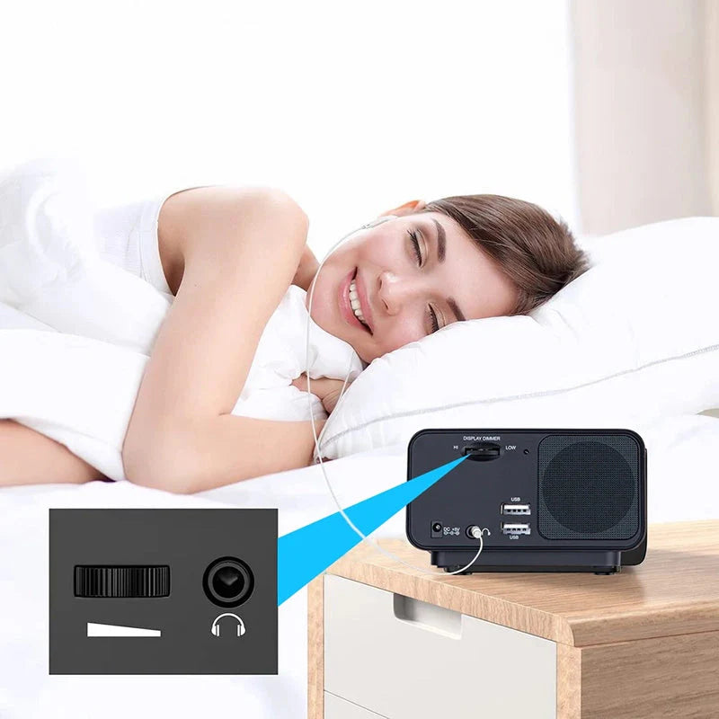 Réveil digital avec radio