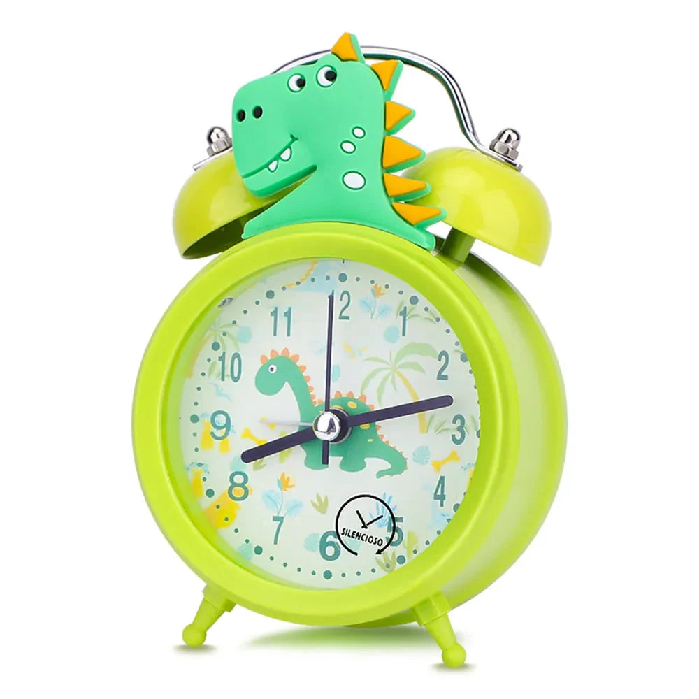 Réveil dinosaure vert