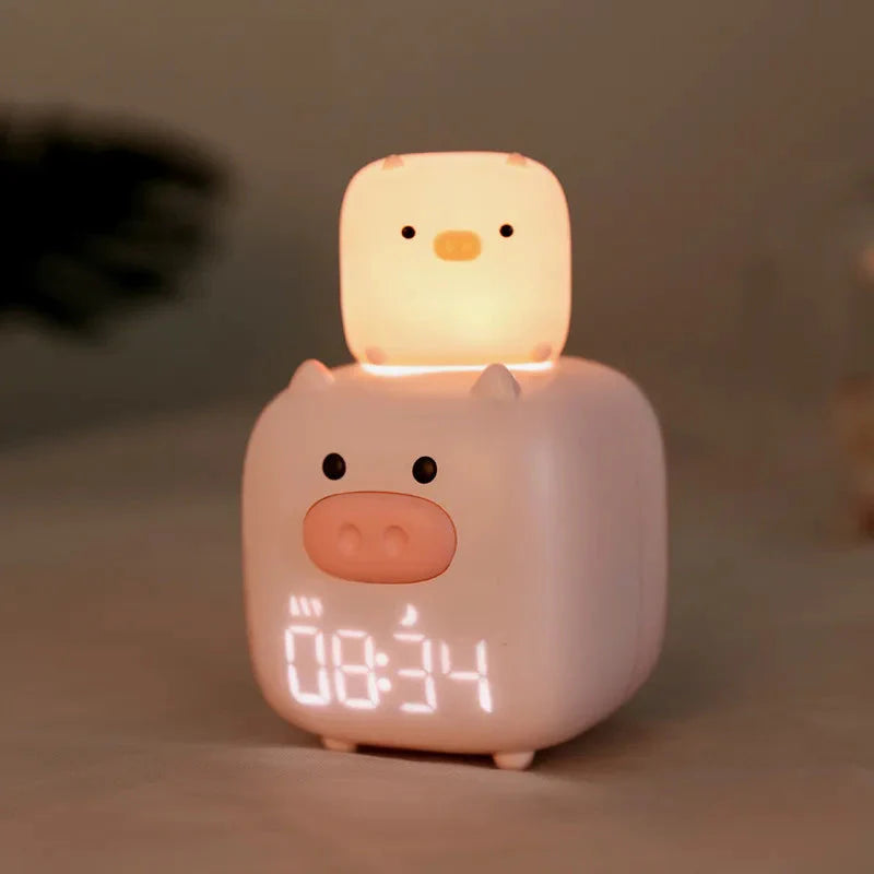 Réveil enfant rose