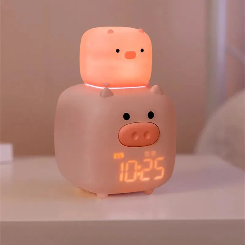 Réveil enfant rose