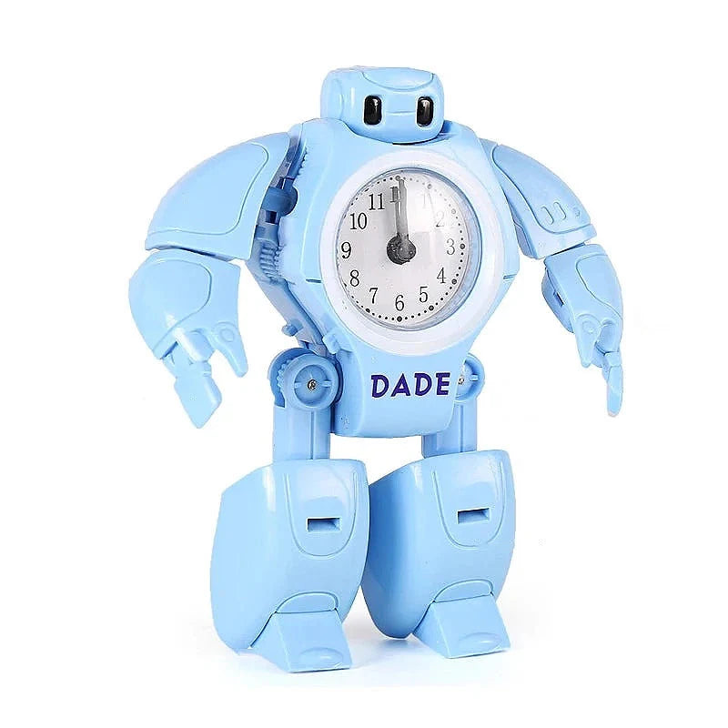 Réveil garçon robot analogique