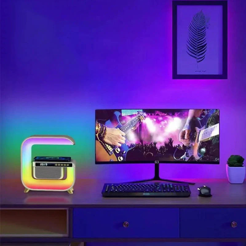 Réveil lumineux bluetooth