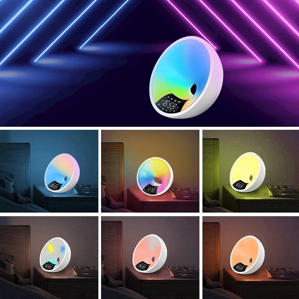 Réveil luminothérapie aube