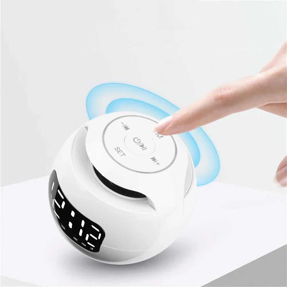 Réveil luminothérapie double alarme