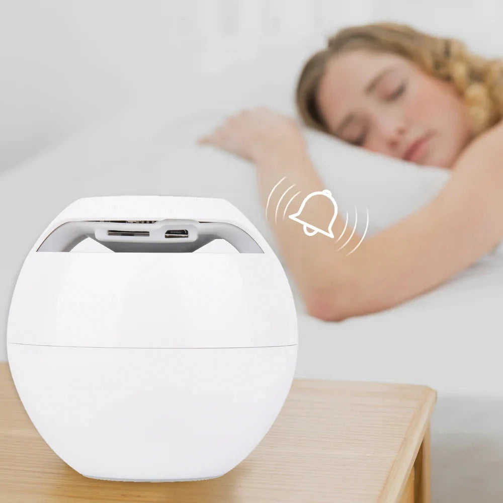 Réveil luminothérapie double alarme