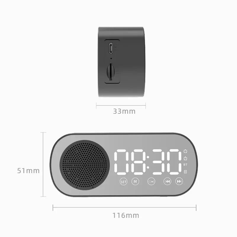 Réveil numérique avec radio