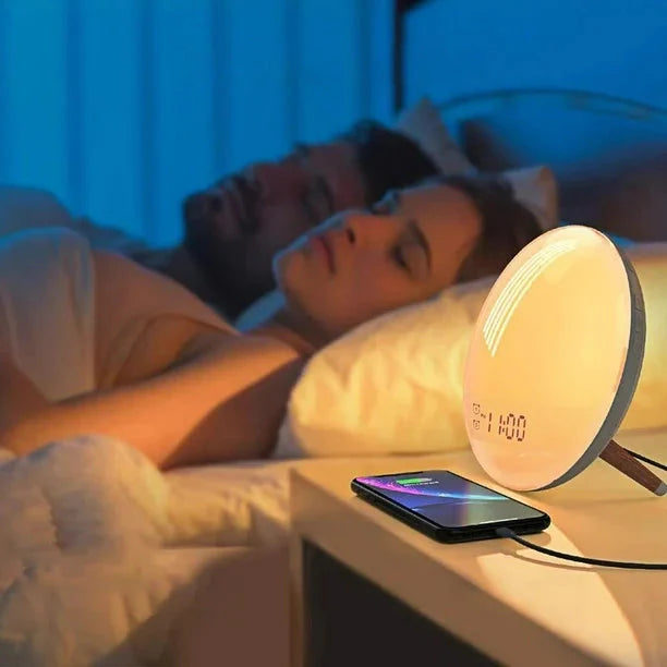 Réveil simulateur d'aube port USB