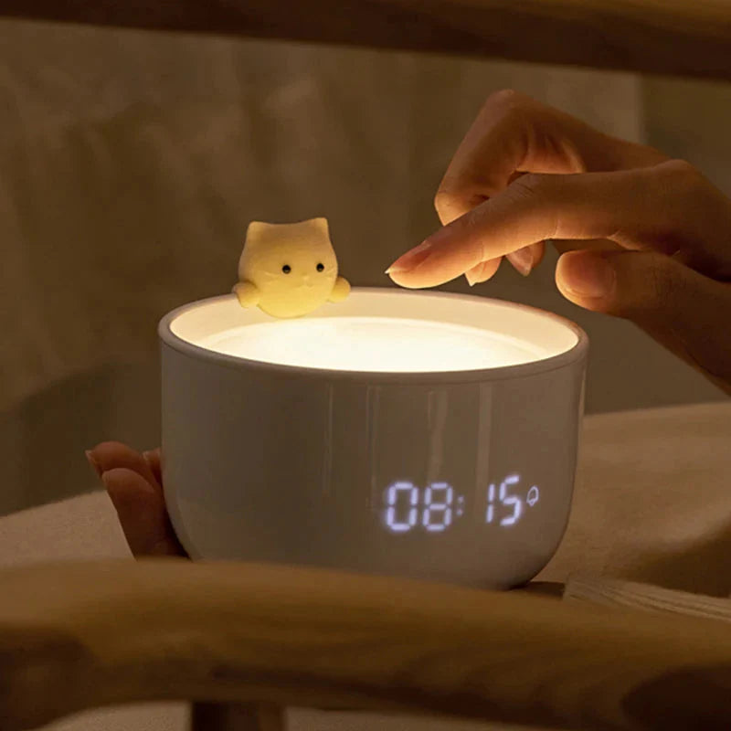 Réveil veilleuse lampe