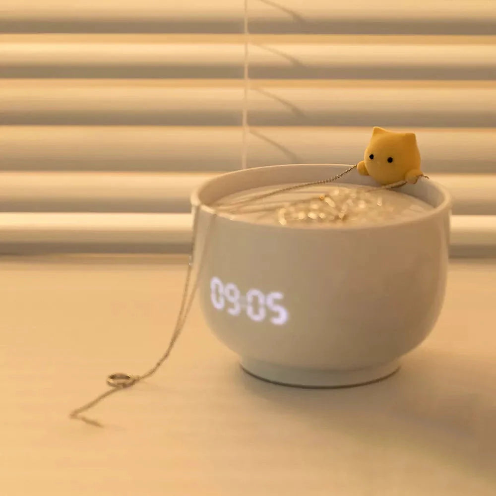 Réveil veilleuse lampe
