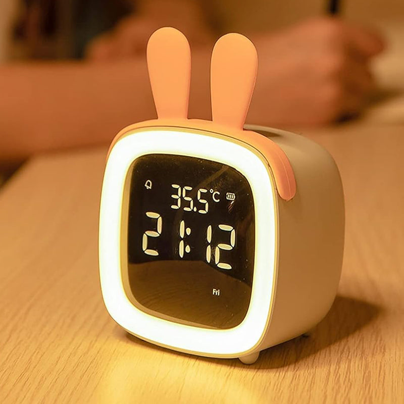 Réveil veilleuse lapin