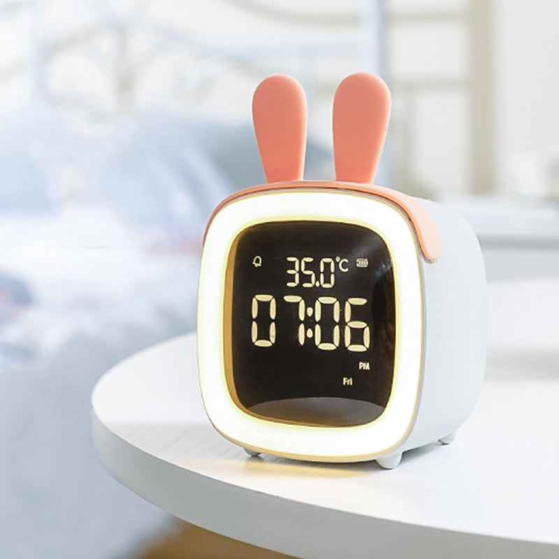 Réveil veilleuse lapin