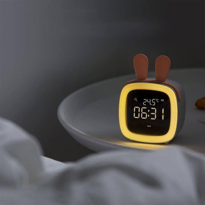 Réveil veilleuse lapin