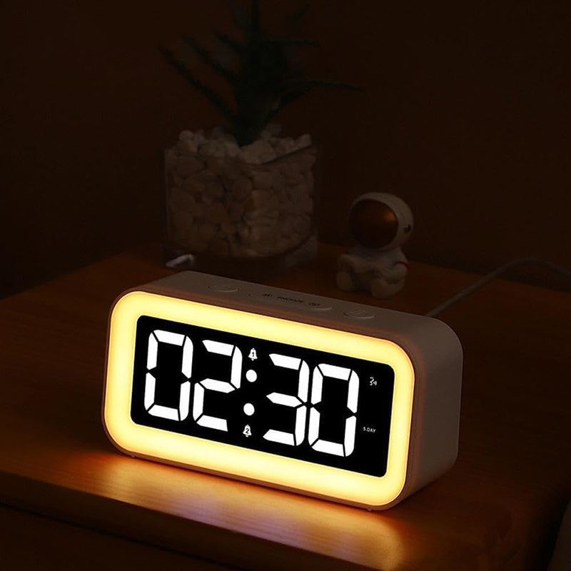 Réveil veilleuse lumineuse