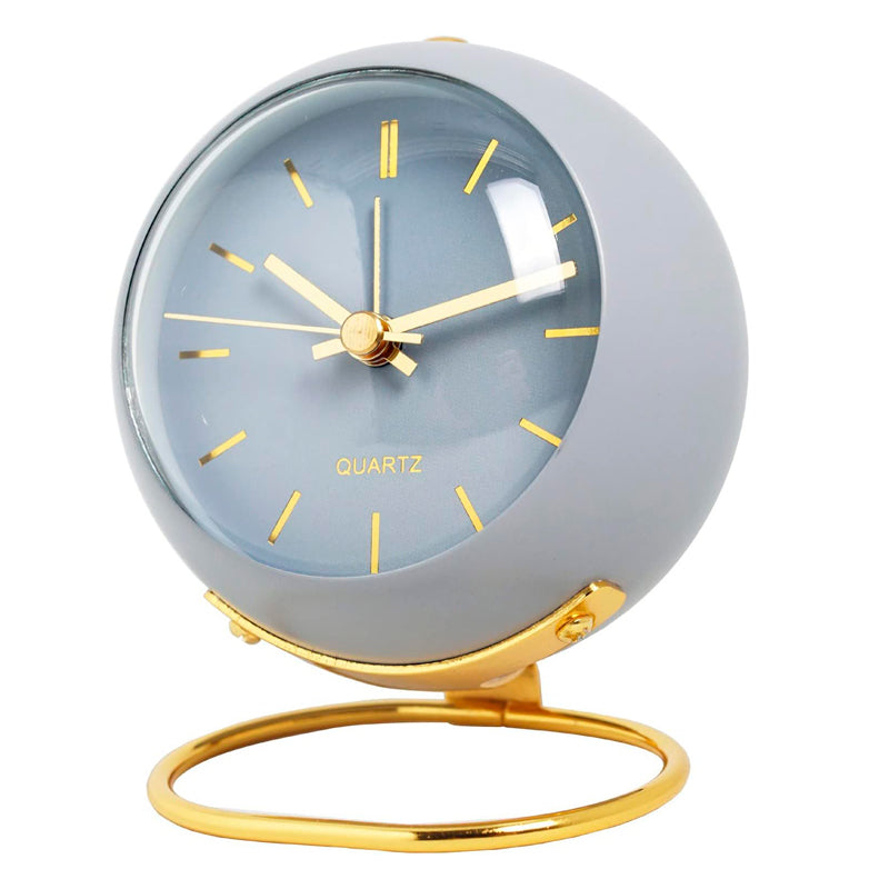 Réveil vintage bleu