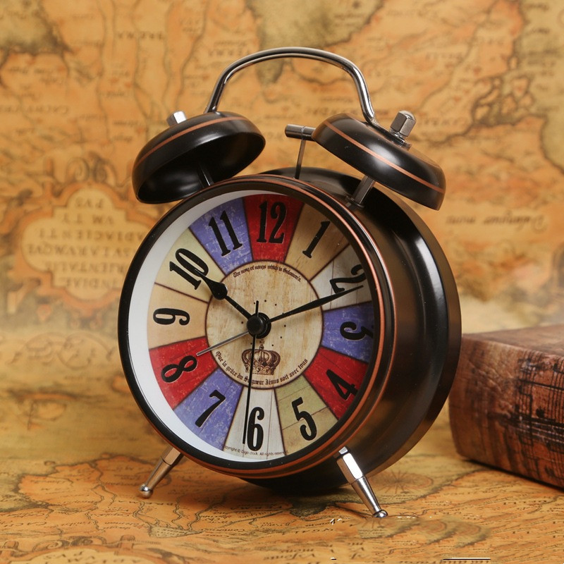 Réveil vintage double cloches