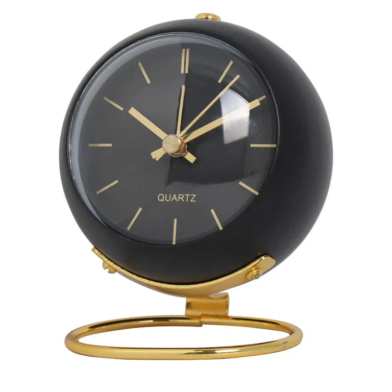 Réveil vintage noir