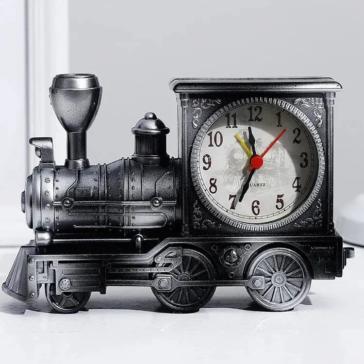 Réveil vintage train