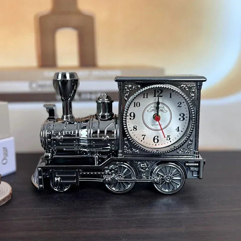 Réveil vintage train